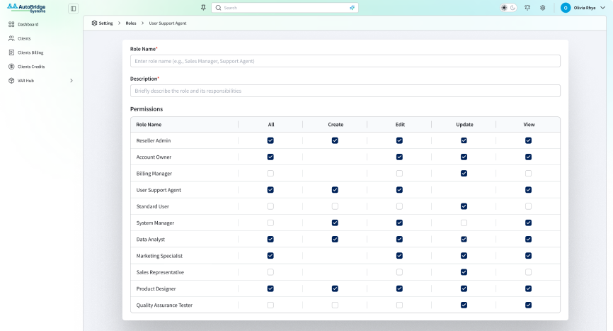 Flexible Role Permissions Image